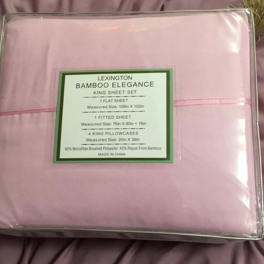 Sheets 2200 thread count 3 sizes Lexington Bamboo